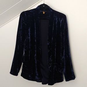 Free People velvet blazer